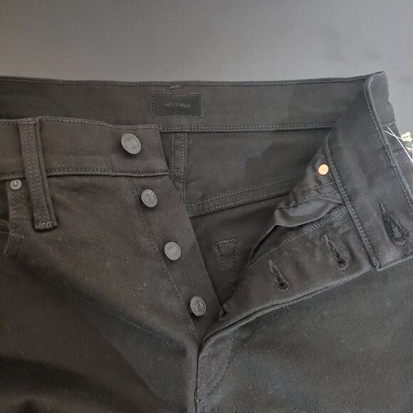 MOTHER The Tomcat High Rise Ankle Straight Jeans in Lasting Impression - Picture 6 of 11